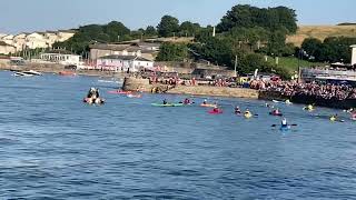 Swanage Carnival Bay Swim  290724 [upl. by Yelda]