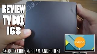 ANDROID EN TU TV ANDROID TV BOX IONE I68 REVIEW EN ESPAÑOL OCTA CORE 2GB RAM 4K ANDROID 51 [upl. by Aihsemat]