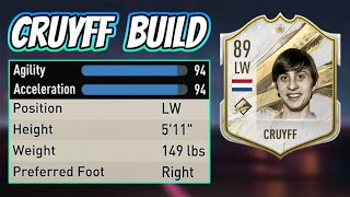 SILKY JOHAN CRUYFF BUILD in FIFA 23 PRO CLUBS [upl. by Lodie928]