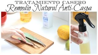 Tratamiento Casero para la Caspa  Remedio Natural AntiCaspa [upl. by Anahsat]