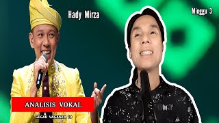 Analisis Vokal  GV10  HADY MIRZA  Minggu 3 quotLEMAK MANISquot [upl. by Anilem228]