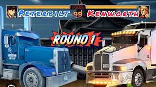 Kenworth or peterbilt which is better  Tight parking in downtown Chicago  Intermodal trucking [upl. by Sikleb567]