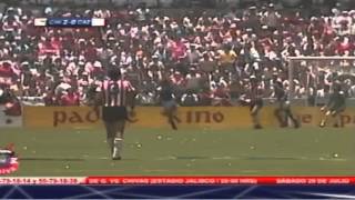 CHIVAS CAMPEON Chivas vs Cruz Azul Final 1986 1987 Estadio Jalisco [upl. by Alliuqat]