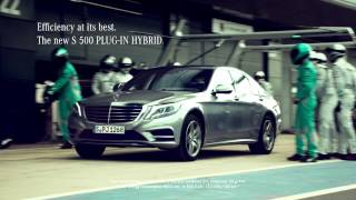 Mercedes S 500 PlugIn Hybrid Werbung  Commercial Nico Rosberg Lewis Hamilton 2014 HD [upl. by Attenol895]