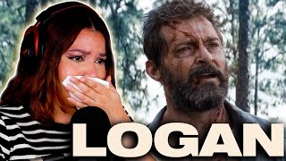 ACTRESS REACTS to LOGAN 2017 SADDEST XMEN MOVIE EVER MOVIE REACTION [upl. by Keviv]