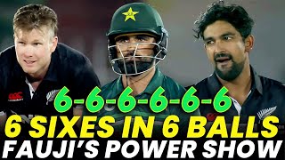 6️⃣6️⃣6️⃣6️⃣6️⃣6️⃣ Faujis Power Show Against Kiwis Bowlers  Pakistan vs New Zealand  PCB  M2B2A [upl. by Eanar]