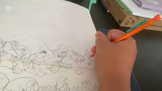 Me Drawing The 161st Pokémon Sentret [upl. by Berthe]