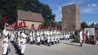 Spielmannszug Radeberg Schloss Klippenstein 2  800 Jahre Radeberg 2019 [upl. by Enneles]