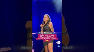 Melike Şahin Böyle Ayrılık Olmaz Cover konser liveconcert muzik concert cover music [upl. by Emylee852]