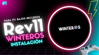 WinterOS Rev11 Para PC de Bajo recursos 2024  ElGFAS [upl. by Mcallister]