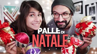 Proviamo a fare le palle di Natale artigianali 🐸 [upl. by Nasus]