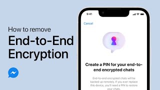 How To Remove End to End Encryption in Messenger [upl. by Alicul]