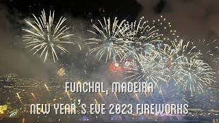 Funchal Madeira Fireworks NYE 2023 [upl. by Eelytsirk137]