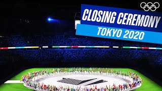 The Tokyo 2020 closing ceremony  Full replay [upl. by Prochora]