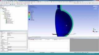 Spherical Pressure Vessel with a Cylindrical Nozzle FEA  Part 2 3D Solid Model Analysis [upl. by Nylasor]