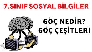 7SINIF GÖÇ NEDİR  GÖÇ ÇEŞİTLERİ [upl. by Burnie783]