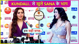 Sana Sayyad Feels Lucky To Be In Kundali Bhagya Says Hamara Show No1 [upl. by Essila]