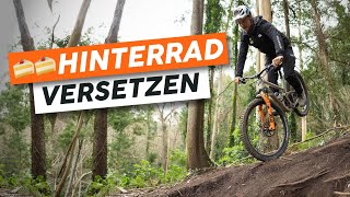 Hinterrad versetzen im Trail  DER Gamechanger für enge Kurven  MTB amp eBike Fahrtechnik [upl. by Daub]