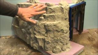 How to Make Rock Formation from Urethane Foam [upl. by Max302]