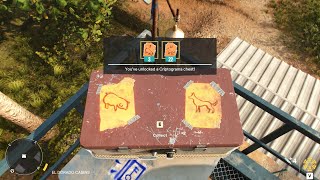 FarCry 6  CriptoGrama Chest amp Chart Location  Number  3 amp 22  Rioter Boots MK II [upl. by Torray]