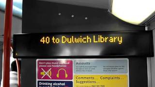 40 to Dulwich Library [upl. by Gnav457]