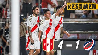 PERÚ VS REPUBLICA DOMINICANA  RESUMEN  AMISTOSO INTERNACIONAL [upl. by Mcquade]