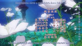 Darker Than Black  ED 1  Rie fu  Tsukiakari  Ger Sub  Kara FX [upl. by Perkin]