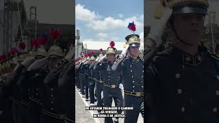 Ontem tivemos a entrega do ESPADIM TIRADENTES aos cadetes do primeiro ano do CFO pmpr apmgpmpr [upl. by Atinuj132]