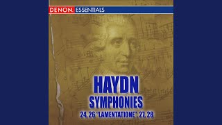 Symphony No 26 in D Minor quotLamentationequot III Menuet e Trio [upl. by Halyhs]