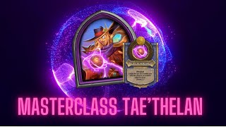 MASTERCLASS TAETHELAN   Hearthstone Battlegrounds Top ladder [upl. by Ancel]