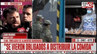 Juan Grabois quotSe vieron obligados a distribuir la comidaquot [upl. by Burnside]