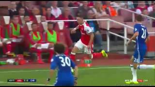 MESUT OZILNO LOOK PASSSKILL VS CHELSEA 201617 [upl. by Matthews]