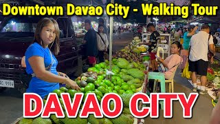 DAVAO CITY PHILIPPINES  Virtual Walking Tour  Exploring the LARGEST CITY in MINDANAO [upl. by Cohin]