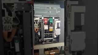 Motorized Air Circuit Breaker Test abb shorts [upl. by Reinnej]