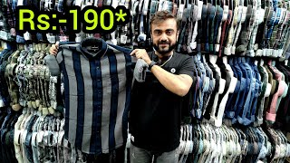 Rs190💥पूरे मारके से हट केAhmedabad Shirt ManufacturerAhmedabad Shirt WholesalerShirt Market [upl. by David]