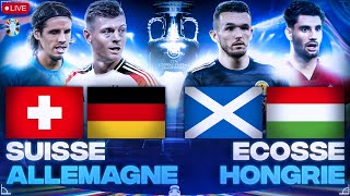 🔴🇨🇭🇩🇪 SUISSE  ALLEMAGNE  🏴󠁧󠁢󠁳󠁣󠁴󠁿🇭🇺 ECOSSE  HONGRIE LIVE  FINALE GROUPE A  EURO 2024 LIVE [upl. by Irt334]