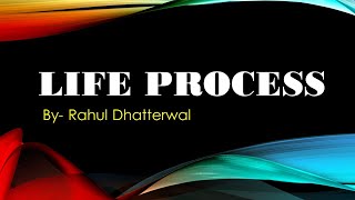 Life Process Class  10 Chapter 6  Part  2 [upl. by Tonye]