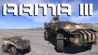 Arma 3 ALPHA  Aperçu test  Gameplay FR 1080p [upl. by Armitage418]