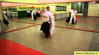 Shiho nage  Gyaku Hanmi katate dori ura [upl. by Layton413]