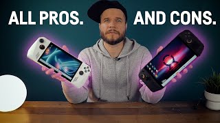 Lenovo Legion Go Handheld vs ASUS ROG Ally amp Steam Deck  DeepDive Review amp Benchmarks [upl. by Naanac]