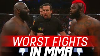 The Worst Fights In MMA [upl. by Euh]