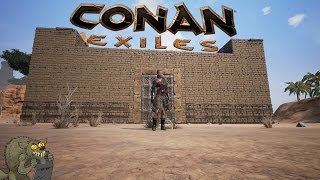 Conan Exiles  Building The Tier 3 Fort [upl. by Starkey807]