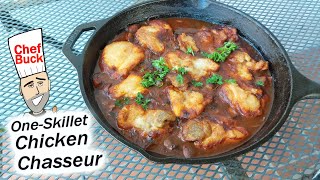 Best Chicken Chasseur  Easiest Hunters Chicken Recipe [upl. by Ellery211]