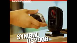 Barcode Scanner Omnidirectional Motorola Zebra Symbol DS9208 [upl. by Ahsasal237]