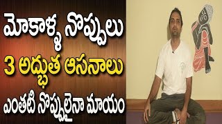 Yoga For Knee Pain Relief In Telugu  Yoga For Knee Pain  Yoga Videos  Yoga In Telugu [upl. by Lyrrehs]