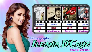 Ileana DCruz  Filmography  Year amp Verdict [upl. by Cheney159]