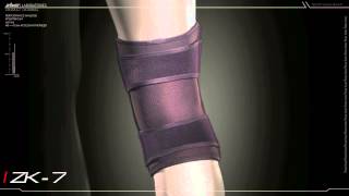 Genouillère ZAMST ZK7  protection des ligaments croisés [upl. by Spanjian432]