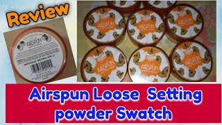 Coty Airspun Loose Setting Powder Review  Coty Airspun Vs Laura Mercier Setting Powder [upl. by Otineb]