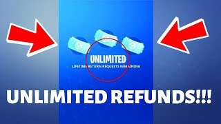 WORKING How To Get UNLIMITED Refunds In Fortnite [upl. by Holey500]