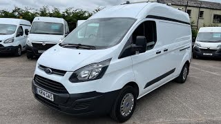 Van Centre Larbert MOBILE WORKSHOP Ford Custom Van LWB High Roof 78K FSH KR14GAS www vancentrelarber [upl. by Dibbell]